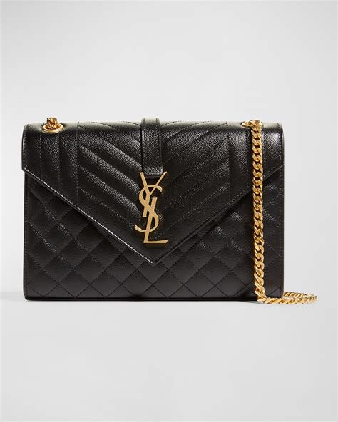 ysl tri quilt envelope bag